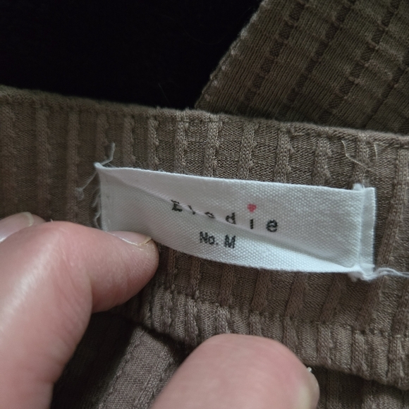 Elodie pull-on front tie wide leg pants size MEDIUM - Picture 5 of 7